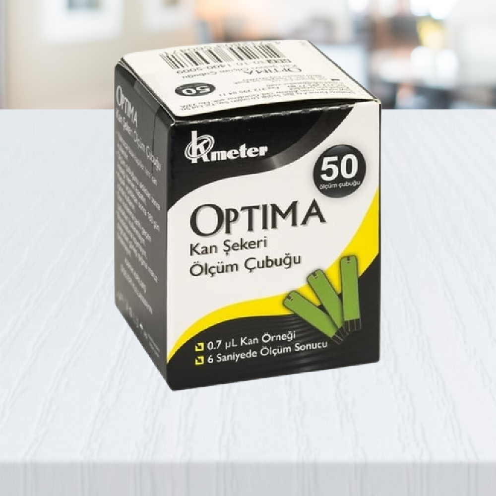 Optima Kan Şeker Ölçüm Çubuğu