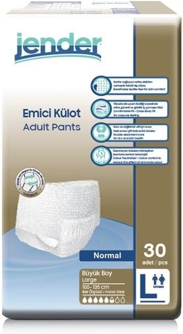 JENDER EMİCİ KÜLOT L BEDEN 30 LU