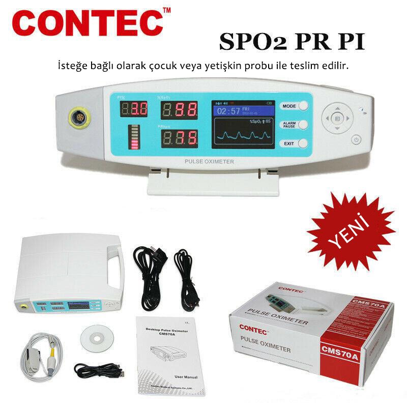 Masa Tipi Pulse Oksimetre (CMS70A)